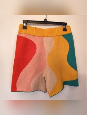 Yitai multicoloured knitted shorts Size M #knitwear#summer